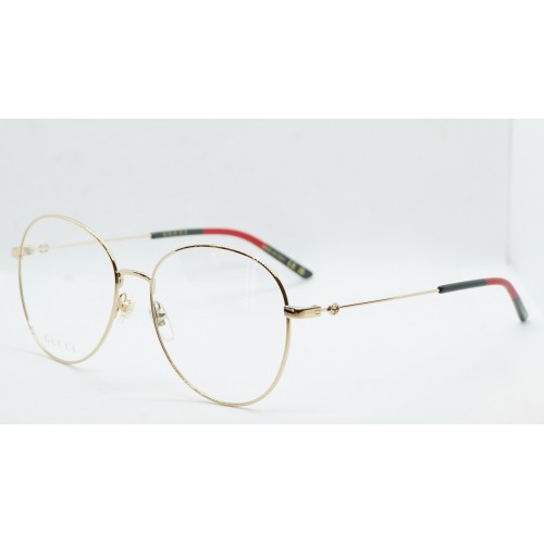 Gucci Oprawa okularowa unisex GG1201O 001 - złoty
