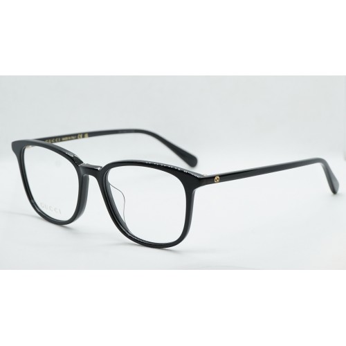 Gucci Oprawa okularowa damska GG1230O 002 - czarny, złoty