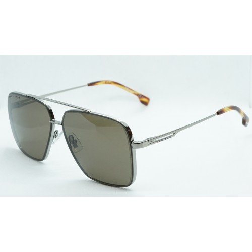 Hugo BOSS Okulary przeciwsłoneczne męskie 1325/S 6C - srebrny, filtr UV 400