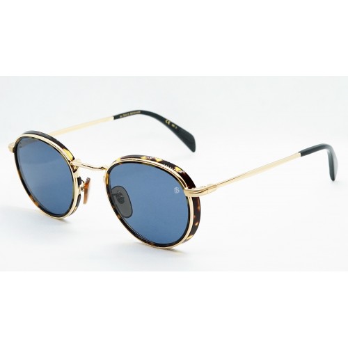 David Beckham Okulary przeciwsłoneczne męskie DB1033/S 2IKKU - złoty, brązowy, filtr UV 400