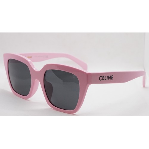 Celine Okulary przeciwsłoneczne damskie CL40198F 5674A - różowy, filtr UV 400