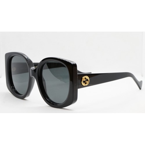 Gucci Okulary przeciwsłoneczne damskie GG1257S 001 - czarny, filtr UV400