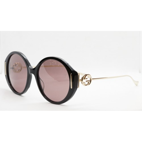Gucci Okulary przeciwsłoneczne damskie GG1202S 001 - czarny, filtr UV400