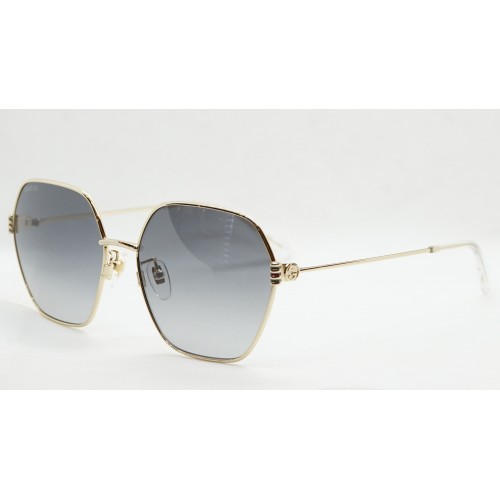 Gucci Okulary przeciwsłoneczne damskie GG1284SA 001 - złoty, filtr UV400
