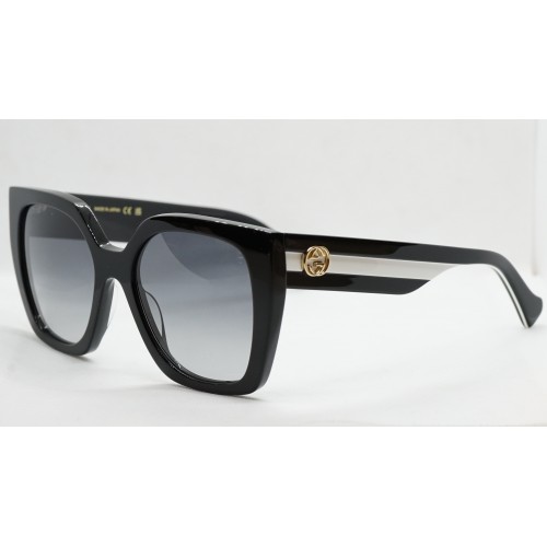 Gucci Okulary przeciwsłoneczne damskie GG1300S 004 - czarny, filtr UV400
