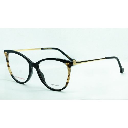 Carolina Herrera oprawa okularowa damska HER0210 WR7 - czarny, złoty
