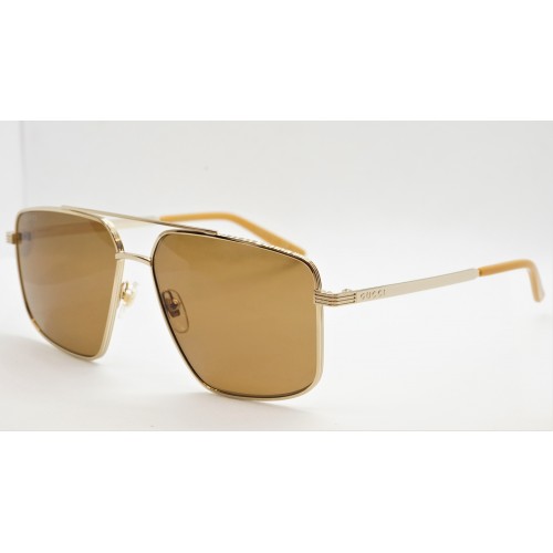 Gucci Okulary przeciwsłoneczne męskie GG0941S 003 - złoty, filtr UV400