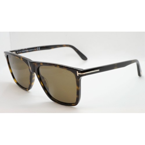 Tom Ford Okulary przeciwsłoneczne męskie TF 832/S 052H - szylkret, polaryzacja, filtr UV400