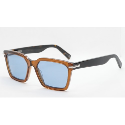 DIOR Okulary przeciwsłoneczne unisex DiorBlackSuit S3I 72B0 - brązowy , czarny, filtr UV400
