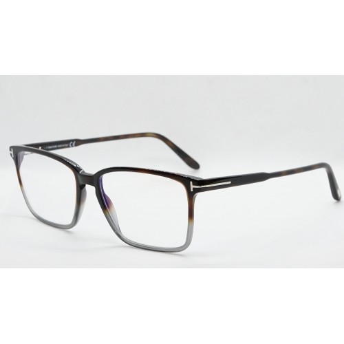 Tom Ford Oprawa okularowa męska TF5696-B 056  - czarny, szary