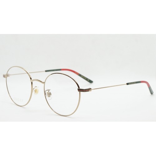 Gucci Oprawa okularowa unisex GG1054OK 002 - złoty