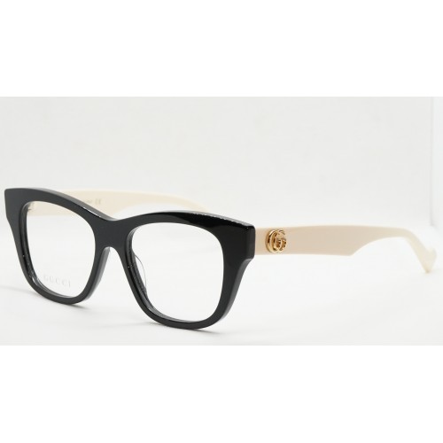 Gucci Oprawa okularowa damska GG0999O 002 - czarny, kremowy