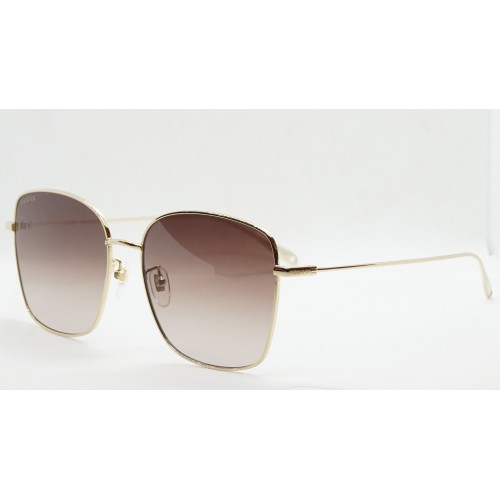 Gucci Okulary przeciwsłoneczne damskie GG1030SK 002 - złoty, filtr UV400