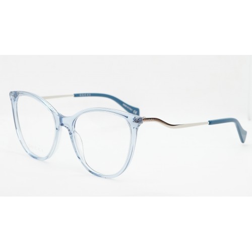Gucci Oprawa okularowa damska GG1007O 006 - niebieski