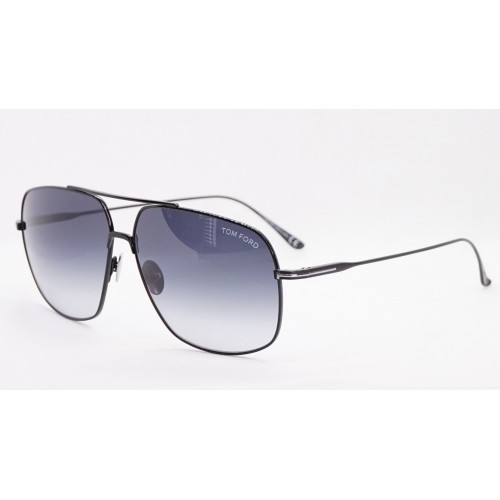 Tom Ford Okulary przeciwsłoneczne unisex FT0746/S 01W- czarny, filtr UV400