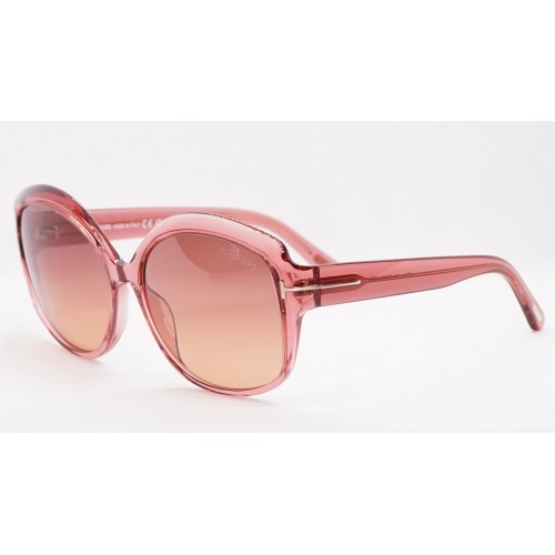 Tom Ford Okulary przeciwsłoneczne damskie FT0919/S 72T - różowy, filtr UV 400