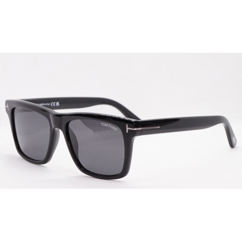 Tom Ford Okulary przeciwsłoneczne męskie TF0906-N/S 01A - czarny, filtr UV400