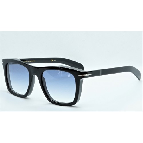 David Beckham Okulary przeciwsłoneczne męskie DB7000/S BSC08 - czarny, filtr UV 400