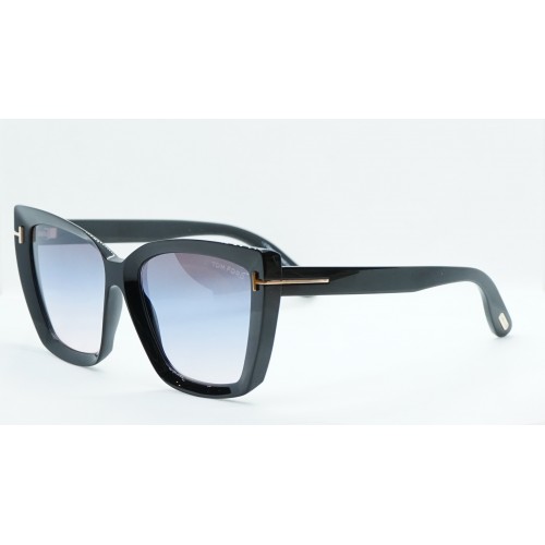 Tom Ford Okulary przeciwsłoneczne damskie Scarlet-02 TF0920 01B - czarny, filtr UV 400