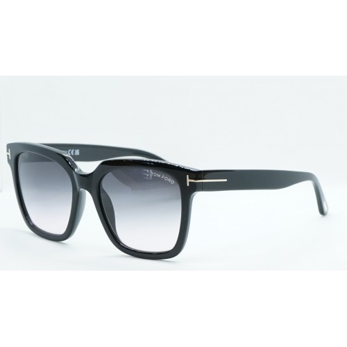 Tom Ford Okulary przeciwsłoneczne damskie TF0952/S 01B - czarny, filtr UV 400