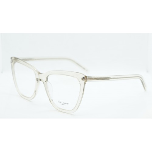 Yves Saint Laurent Oprawa okularowa damska SL 548 SLIM 004 - transparentny
