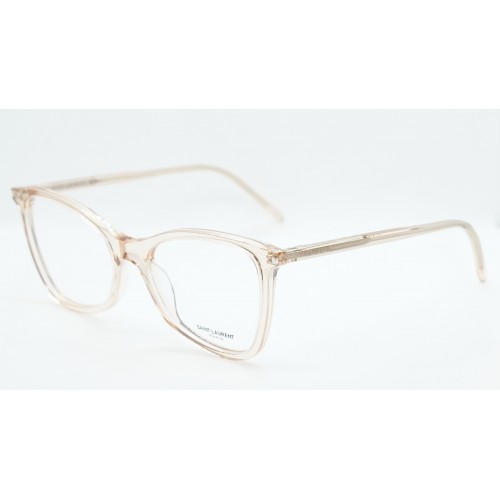 Yves Saint Laurent Oprawa okularowa damska SL 478 JERRY - transparentny, różowy