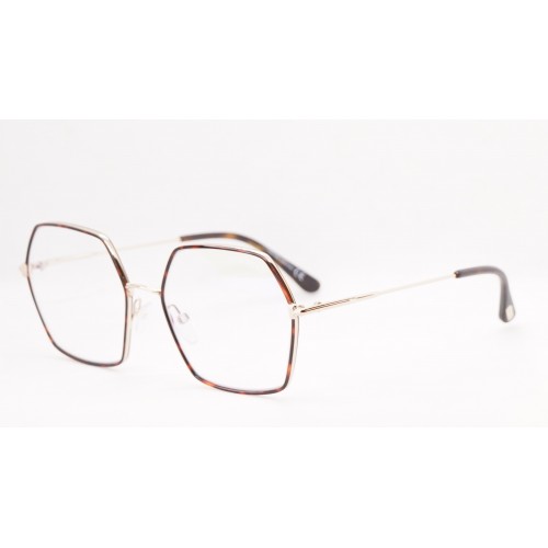 Tom Ford Oprawa okularowa damska TF5615-B 052 - złoty, brązowy