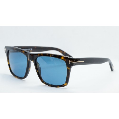 Tom Ford Okulary przeciwsłoneczne męskie TF0906 52V - brązowy szylkret, filtr UV400