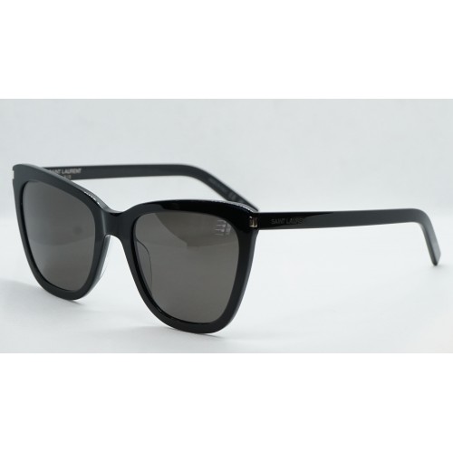 Yves Saint Laurent Okulary przeciwsłoneczne damskie SL 548 SLIM - czarny, filtr UV 400